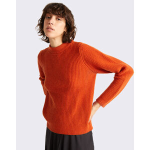 Thinking MU Orange Hera Knitted Sweater ORANGE S