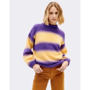 Thinking MU Violet Lada Kintted Sweater VIOLET L