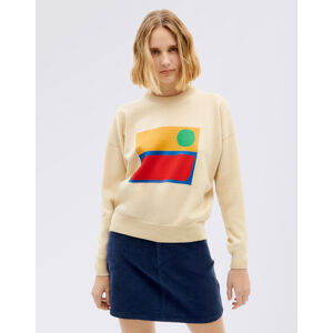 Thinking MU Le Soleil Trash Paloma Knitted Sweater MULTICOLOR L