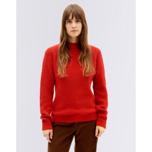 Thinking MU Red Hera Knitted Sweater RED L