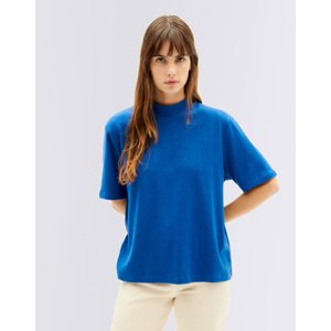 Tričko Thinking MU Klein Blue Hemp Aidin T-Shirt BLUE